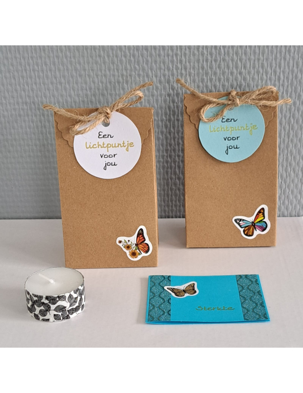Cadeau zakje - Lichtpuntje voor jou Cadeau zakje - Lichtpuntje voor jou
