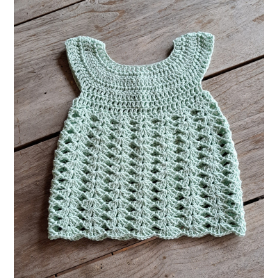 Baby jurkje , mintgroen