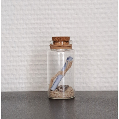 Wensflesje, 'Message in a bottle '