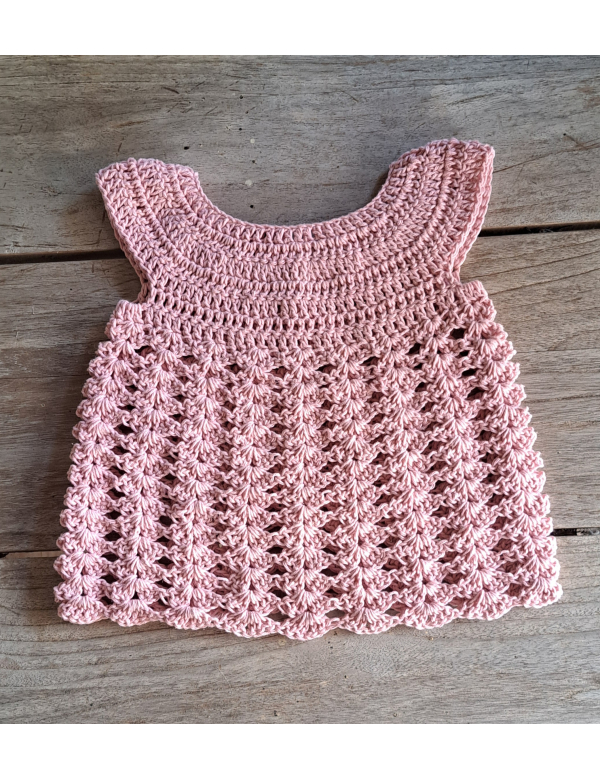 Baby jurkje, oudroze